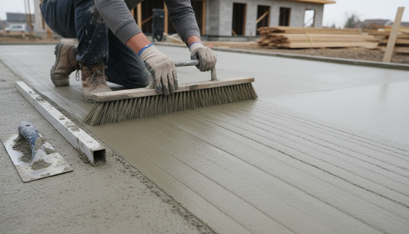découvrez nos conseils pour réussir un balai béton balayé et obtenir une finition parfaite, durable et esthétiquement réussie pour vos sols en béton.