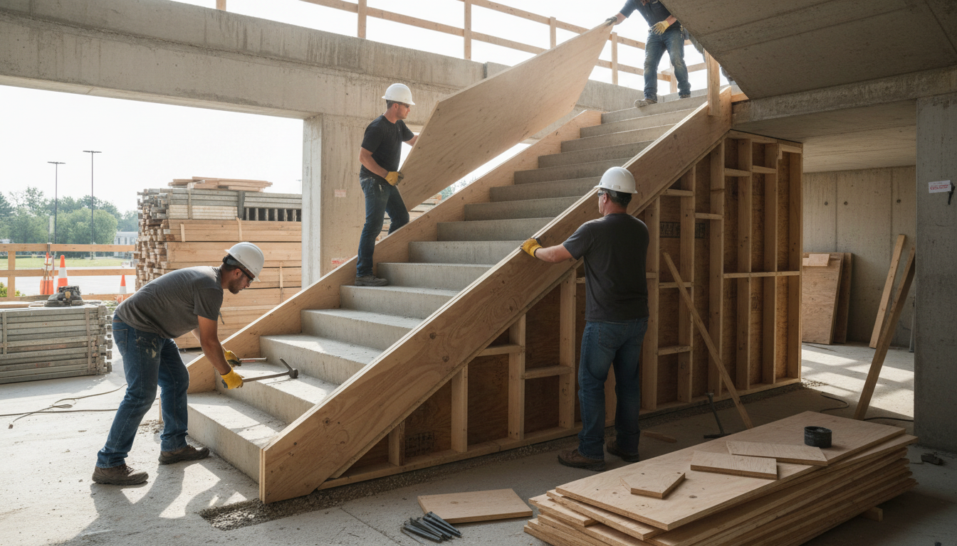 découvrez tout ce qu'il faut savoir sur le décoffrage d'escalier, avec des méthodes détaillées et des conseils pratiques pour réussir cette étape essentielle de construction.