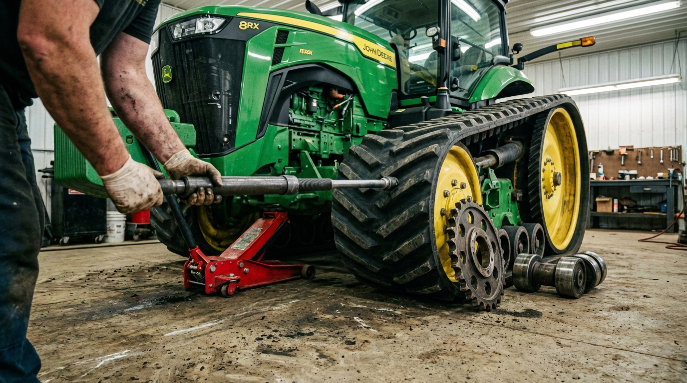 découvrez comment remplacer les chenilles de votre tracteur rapidement et au meilleur prix grâce à nos conseils et offres exclusives.