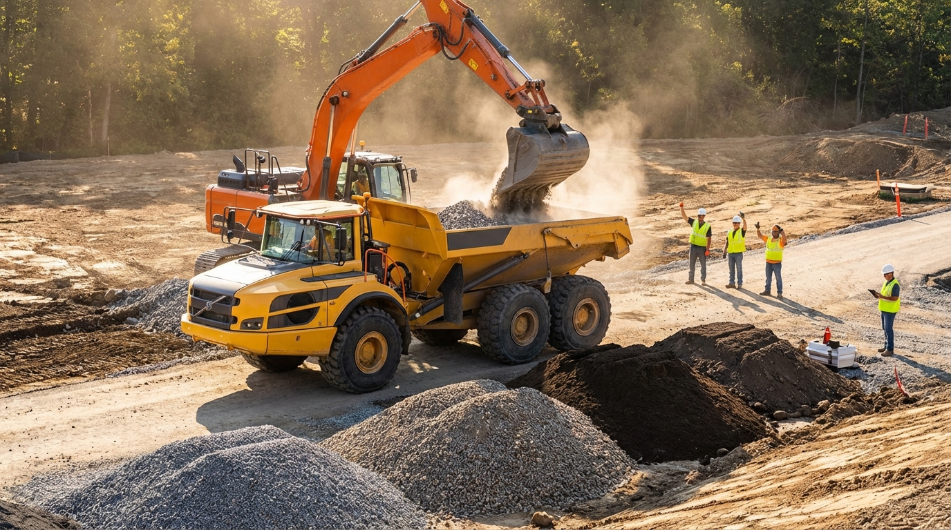 découvrez des astuces efficaces pour optimiser le chargement de votre camion benne et gagner un temps précieux lors de vos opérations de transport.